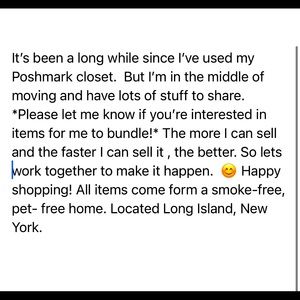 Back to selling :-) All must go. Make me offers. Will bundle and work with you.